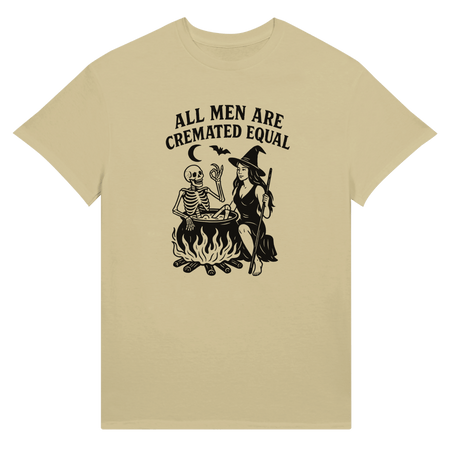 Unisex Ultra Cotton T-Shirt – All Men Are Cremated Equally Design - KPAP Canada