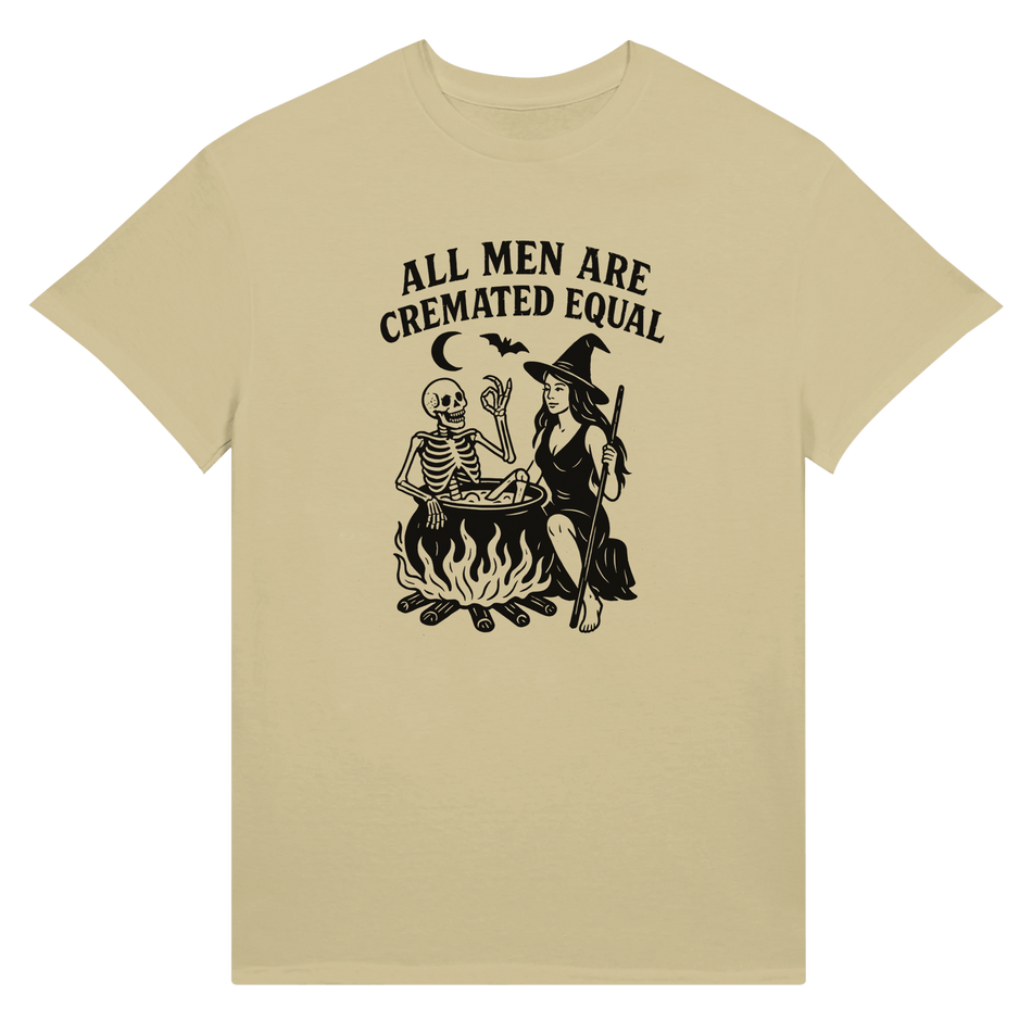 Unisex Ultra Cotton T-Shirt – All Men Are Cremated Equally Design - KPAP Canada