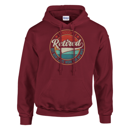 I Thought I Retired ... Unisex Classic Pullover Hoodie - KPAP Canada