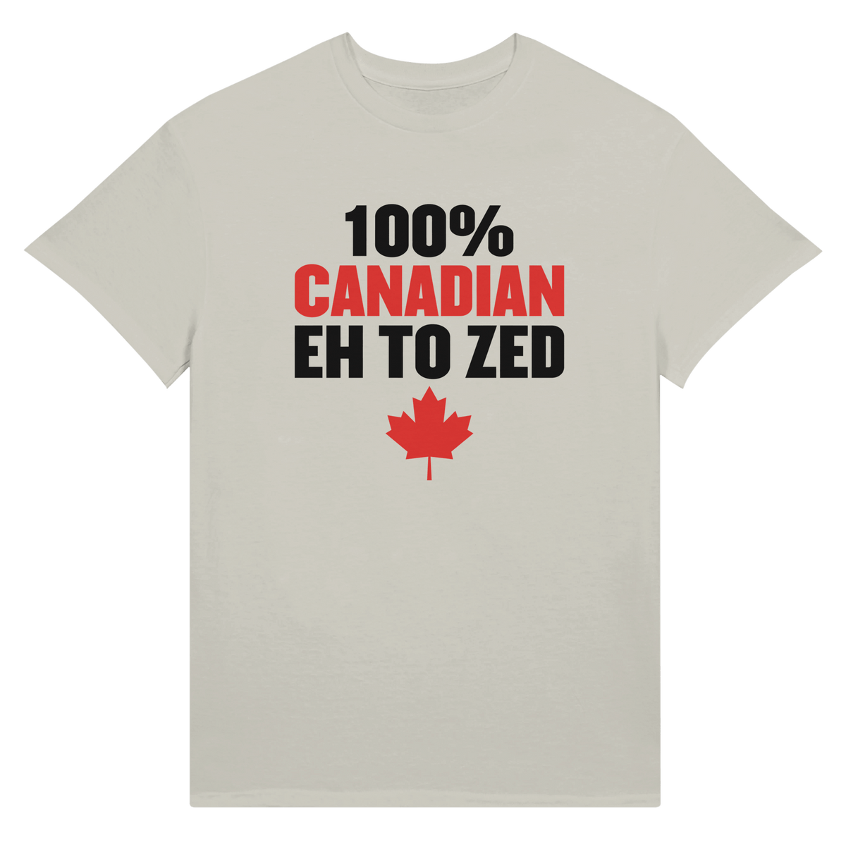100% Canadian Eh to Z Unisex Ultra Cotton T-Shirt – Classic Canadian Pride - KPAP Canada
