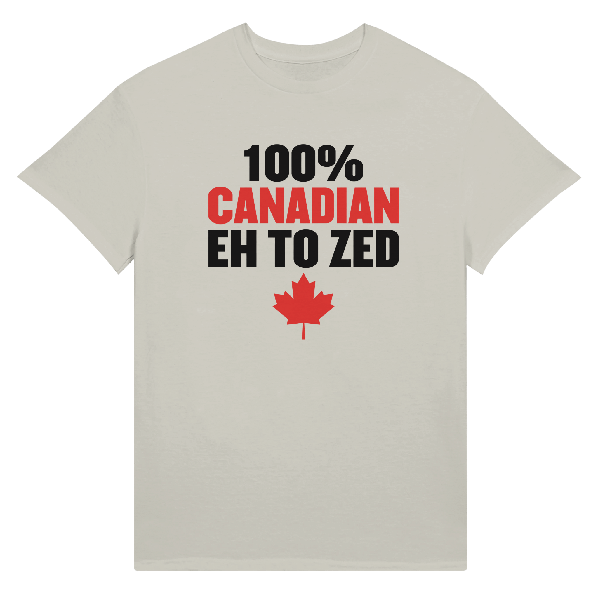 100% Canadian Eh to Z Unisex Ultra Cotton T-Shirt – Classic Canadian Pride - KPAP Canada