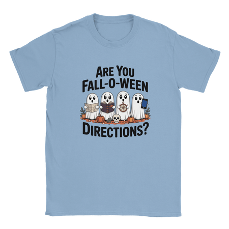 Halloween T-Shirt – Are You Fall - O - Ween Directions? Fun Design - KPAP Canada