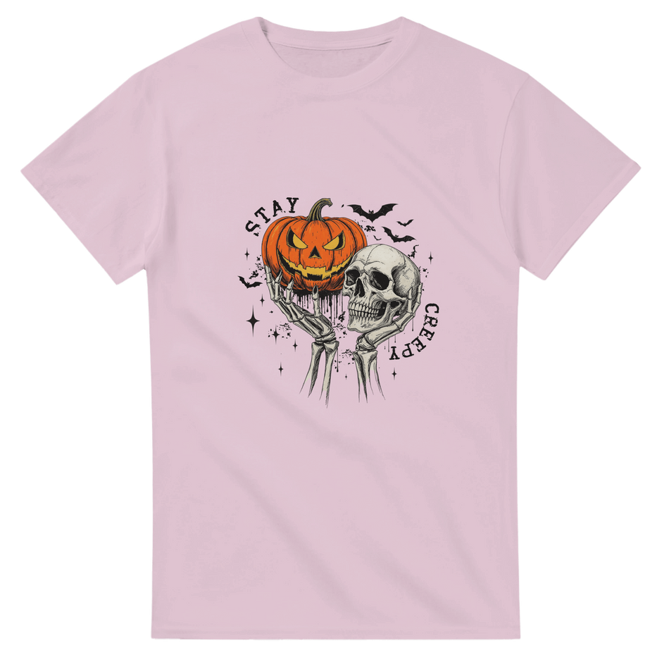 Stay Creepy Unisex Heavy Cotton T-Shirt - KPAP Canada