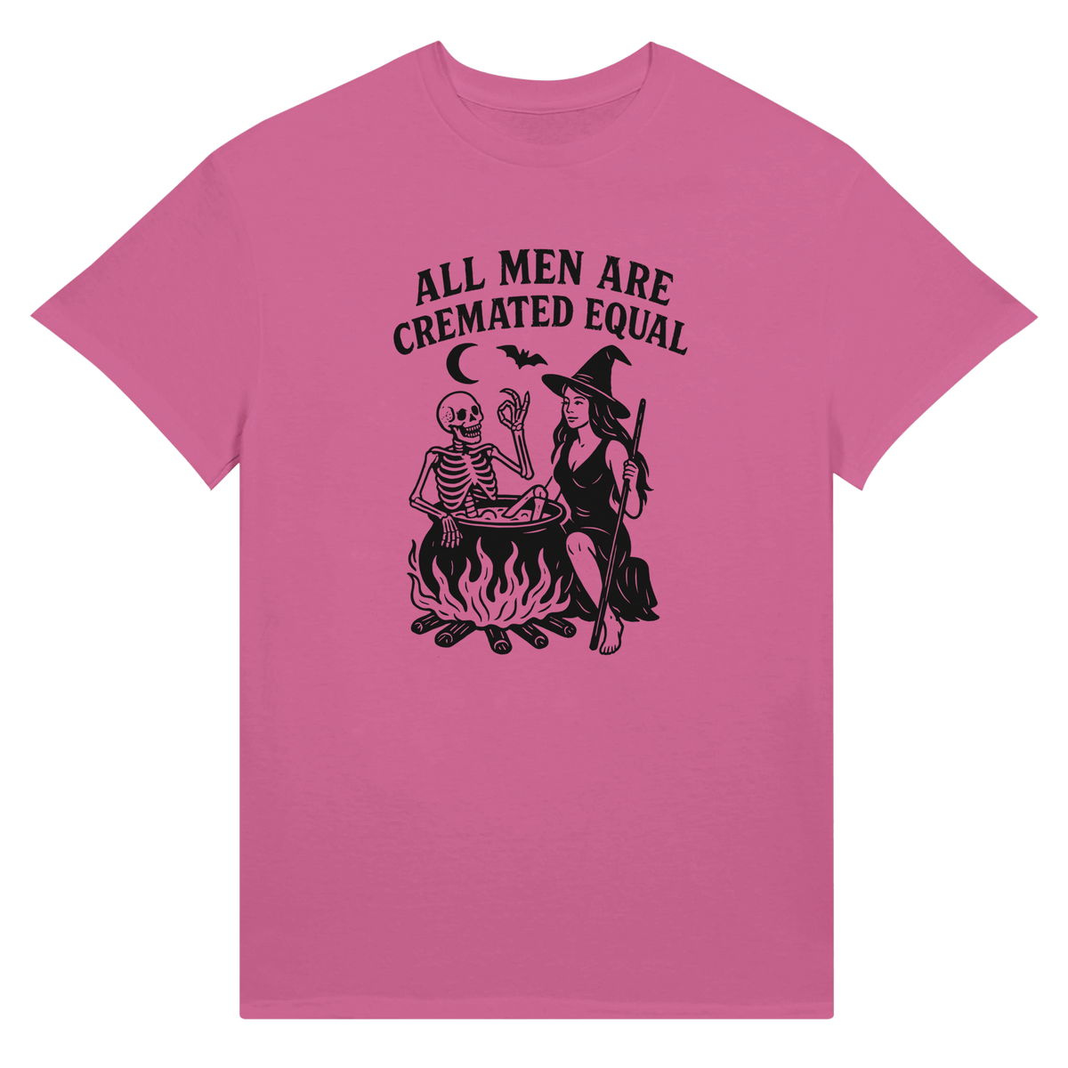 Unisex Ultra Cotton T-Shirt – All Men Are Cremated Equally Design - KPAP Canada