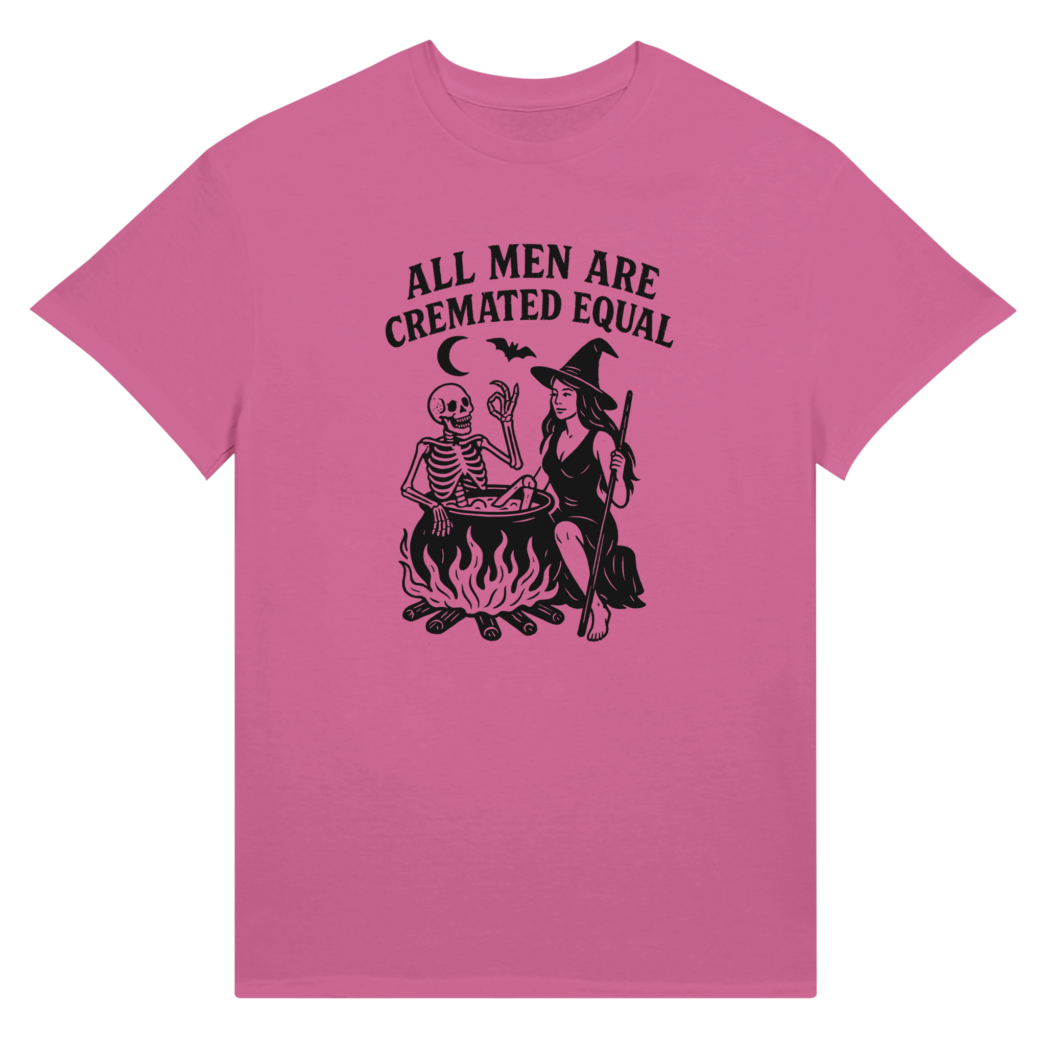 Unisex Ultra Cotton T-Shirt – All Men Are Cremated Equally Design - KPAP Canada