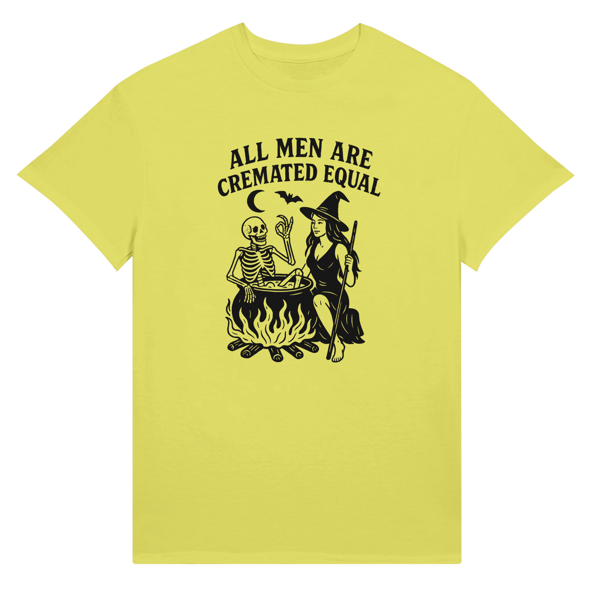 Unisex Ultra Cotton T-Shirt – All Men Are Cremated Equally Design - KPAP Canada