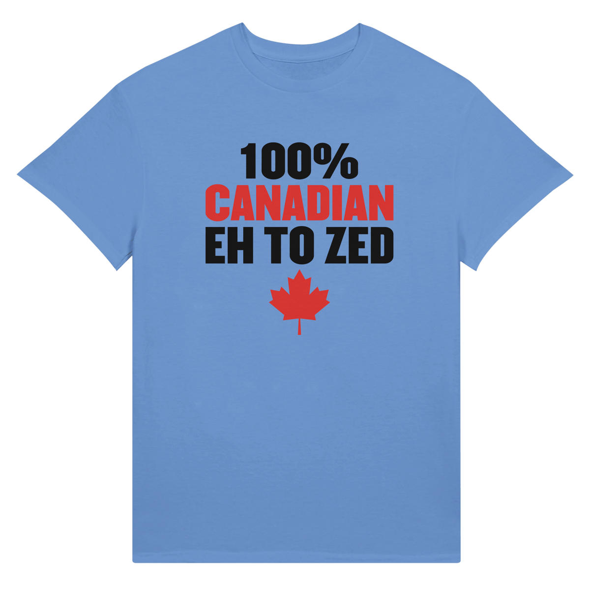 100% Canadian Eh to Z Unisex Ultra Cotton T-Shirt – Classic Canadian Pride - KPAP Canada