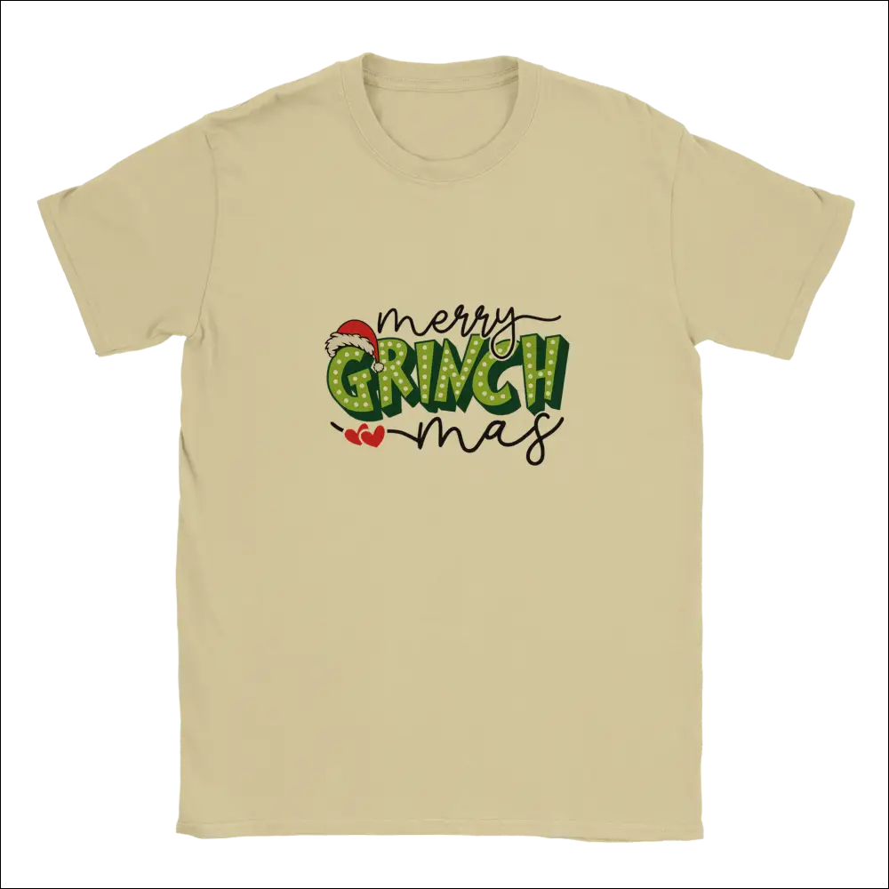 Merry Grinchmas unisex crewneck t-shirt with Grinch graphic